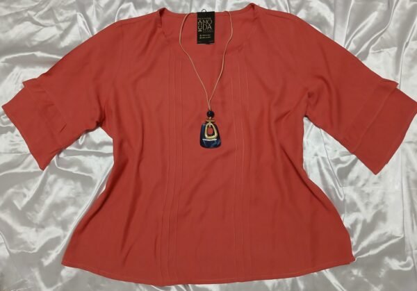 Blusa Duda terracota