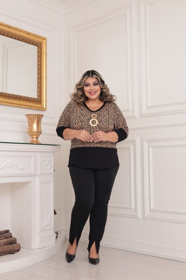Blusa Agatha marrom - Image 2