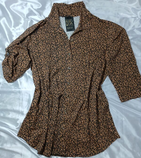 Blusa camisão animal print - Image 2